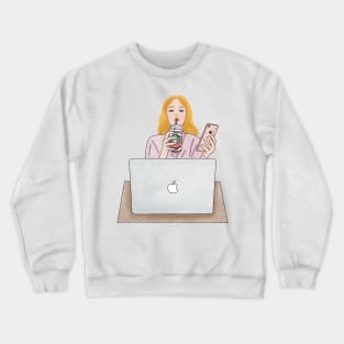 Working girl Crewneck Sweatshirt